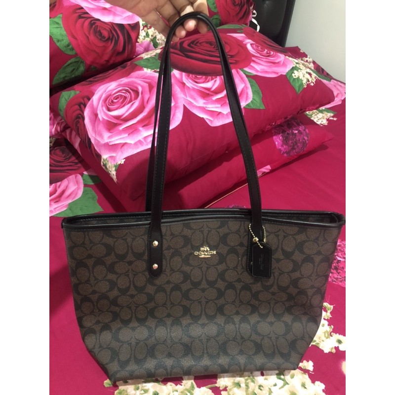 [PRELOVED] Totebag Coach Signature