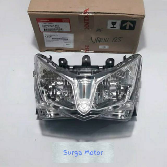 Reflektor reflector lampu depan Vario 125 vario125 FI old lama ASLI ORI HONDA AHM 33110-KZR-601