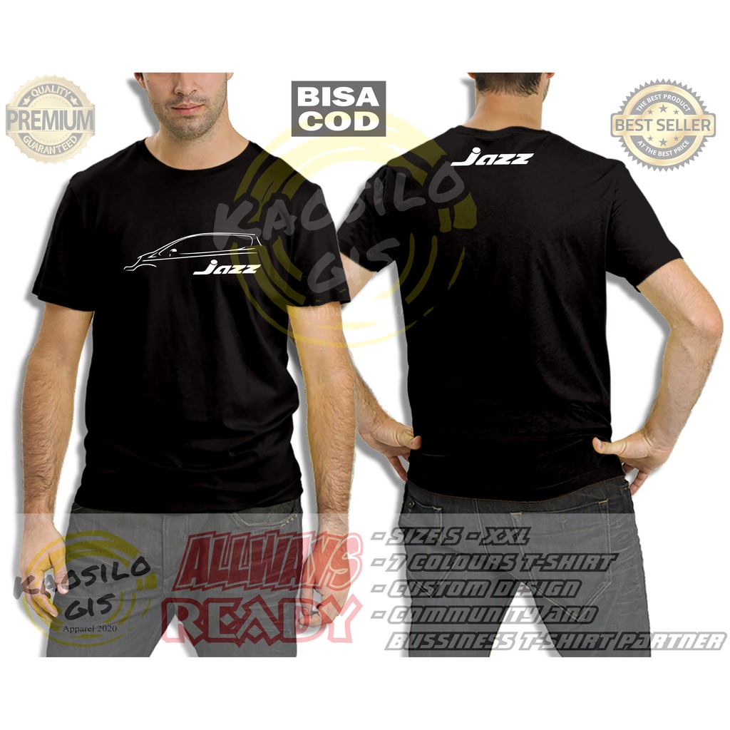 Kaos Honda Jazz GD3 Side Look Otomotif - Kaosilogis