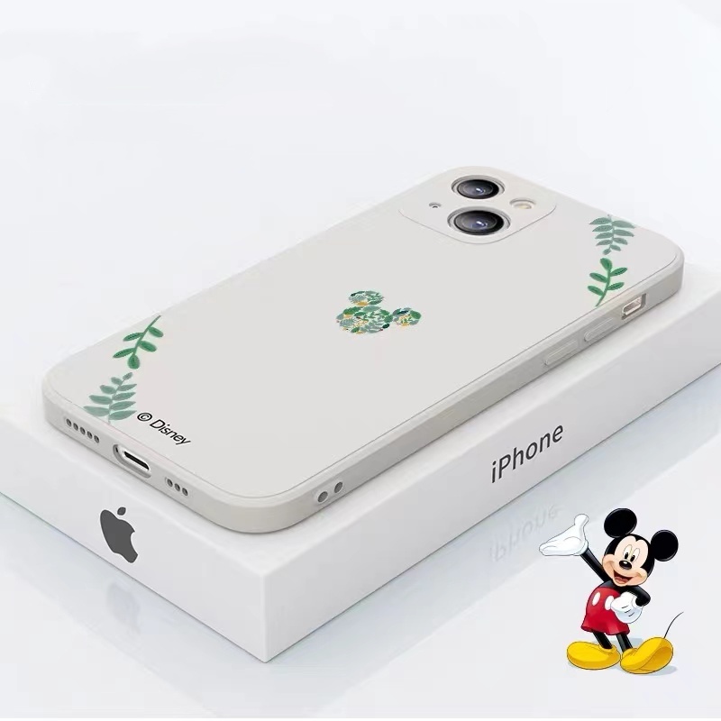 Soft Case Motif Kartun Mickey Dengan Tali Tangan Untuk Iphone 13 12 11 Pro Max X Xs Max Xr 7 8 Plus Se2020 case iphone couple