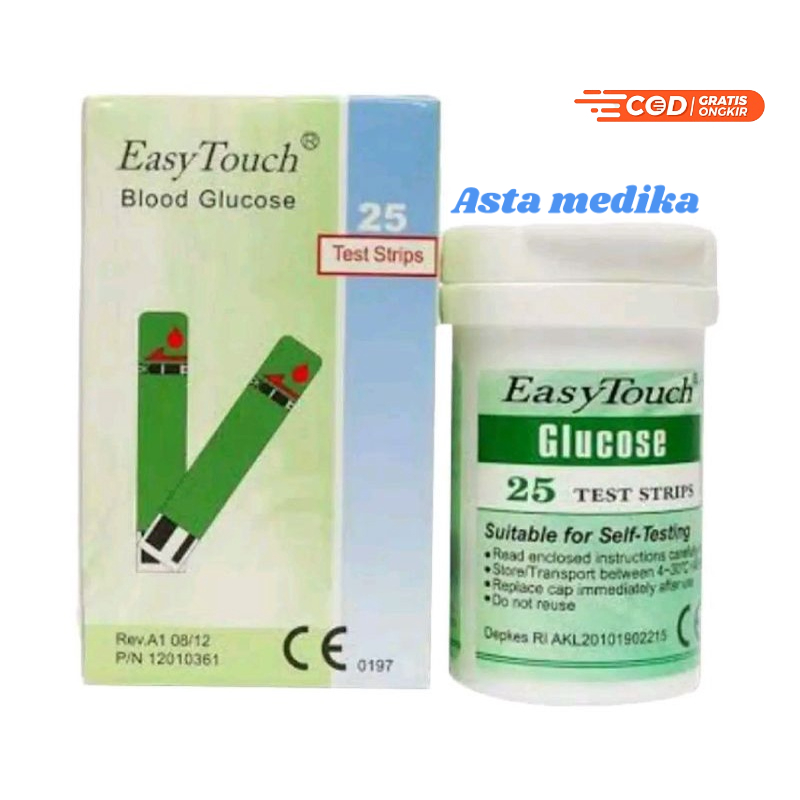 Easy Touch Test Strip Cholesterol/Kolesterol Alat Test Strip Easy Touch Cholesterol/Kolesterol Alat Tes Kolesterol EasyTouch