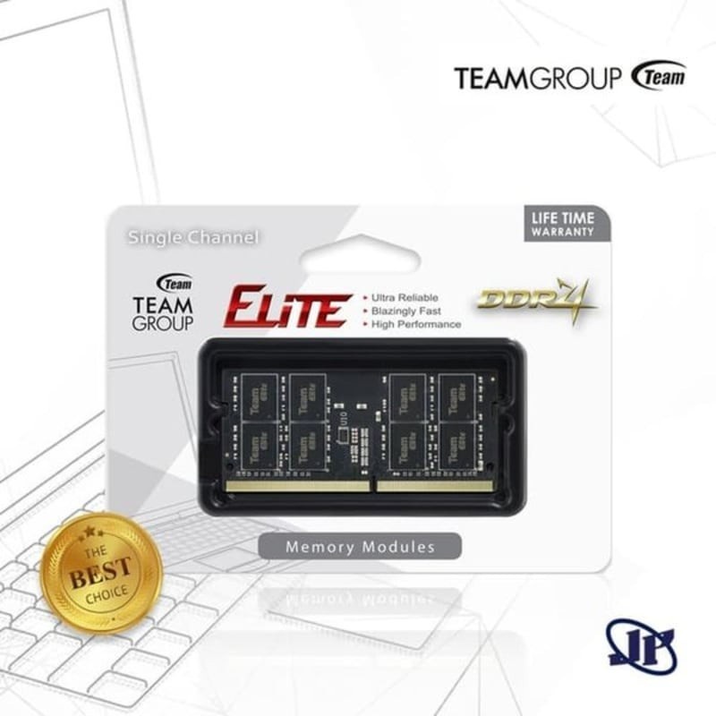 TEAM ELITE 32GB 1x32GB 2666mhz DDR4 SODIMM TED432G2666C19-S01