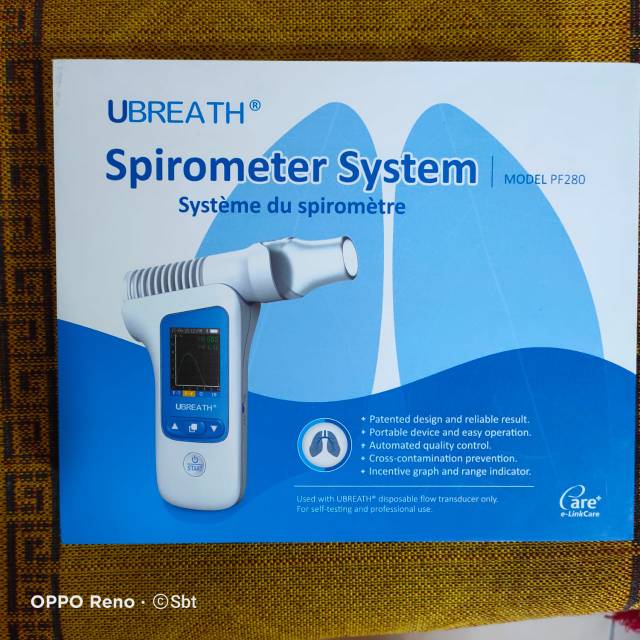 SPIROMETER SYSTEM SPIROMETER PORTABEL PF 280