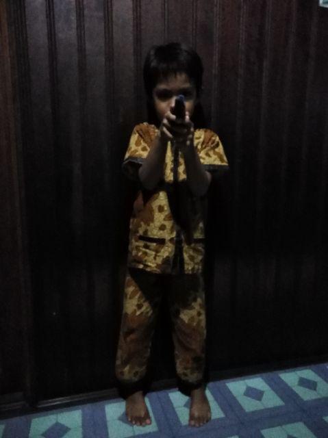 Baju Tidur Piyama Katun Batik Anak Laki Laki Perempuan Terbaru