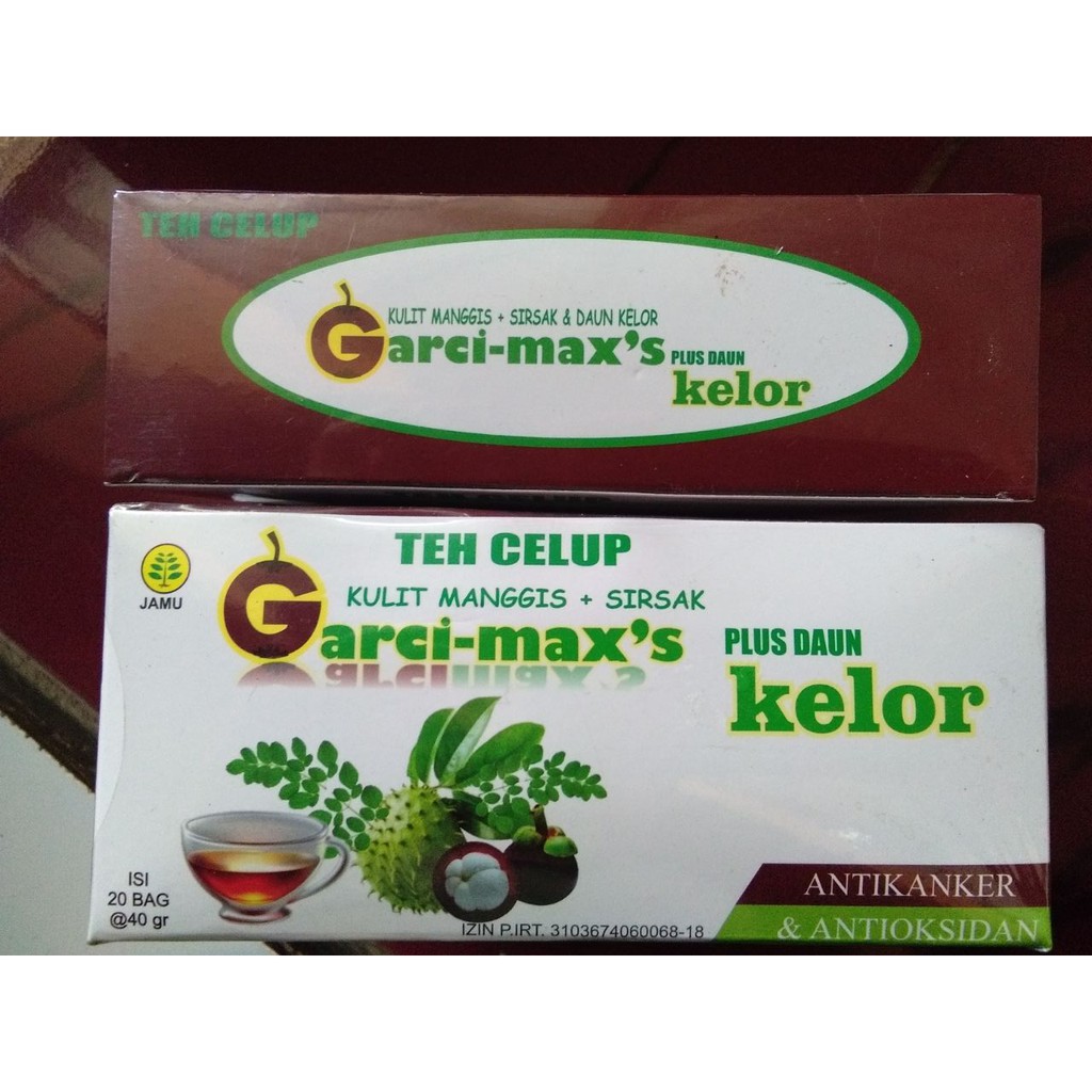 Teh Celup Garcimax S Kulit Manggis Sirsak Plus Daun Kelor Garcimaxs Indonesia