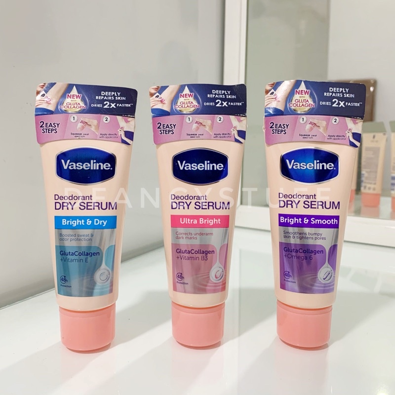 Vaseline Deodorant Dry Serum - Pemutih Ketiak ORIGINAL