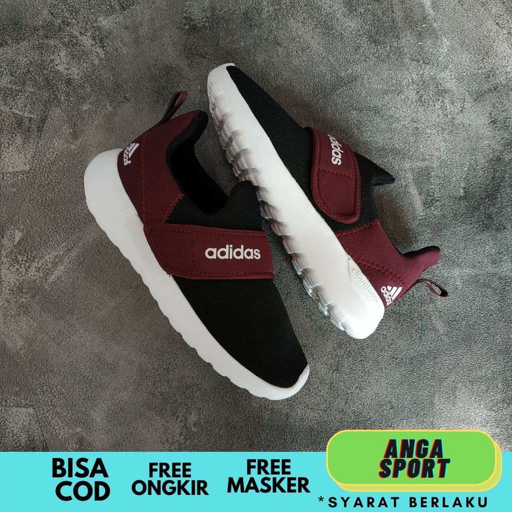 SEPATU ANAK ADIDAS MODEL VELCRO PEREKAT SEPATU KIDS SEKOLAH LAKI LAKI PEREMPUAN SNEAKERS KASUAL