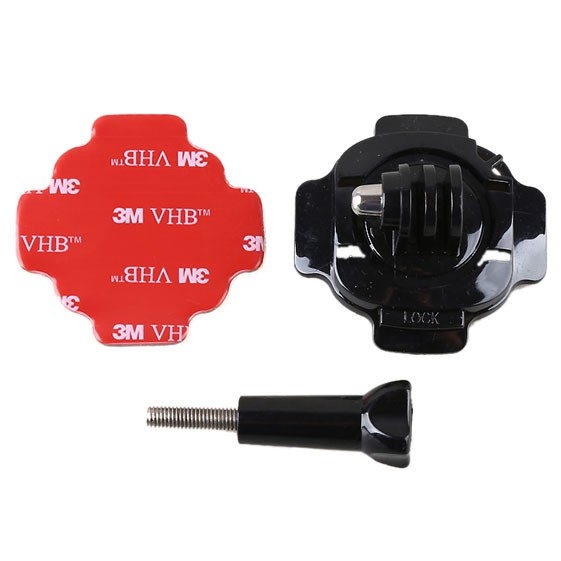 Bracket Mount 360 Rotation for GoPro Xiaomi Yi - OMCSCGBK Black