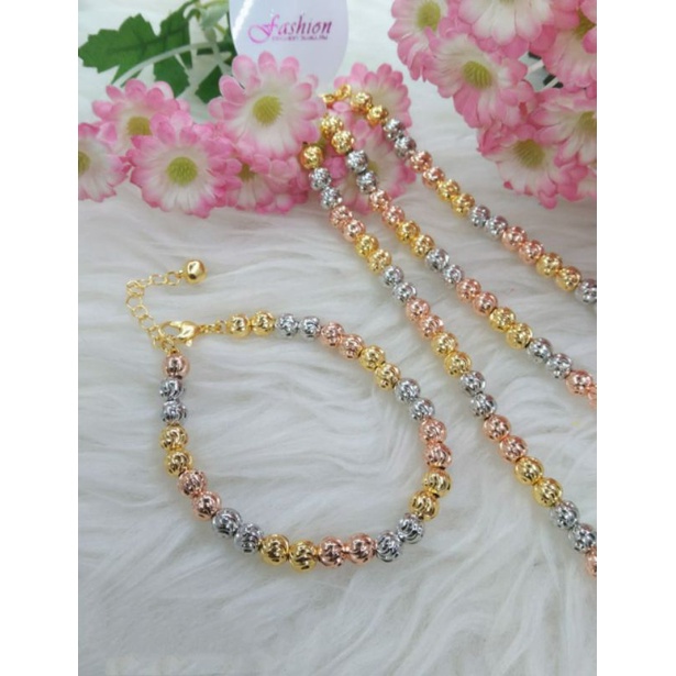 Fourfashion Gelang Tangan Biji Lada Kombinasi BT04