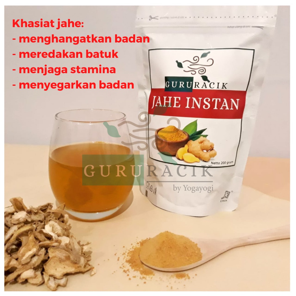 

Minuman Jahe Instan - Gururacik Herbal