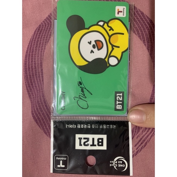 T-Money BT21 [LIMITED] character Chimmy