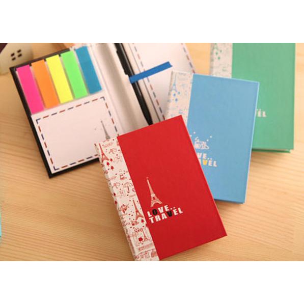 

♜ Stick Note Memo Buku Love Travel ➫