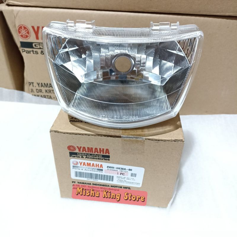 Reflektor lampu depan fizr f1zr original lampu Vega lama ori