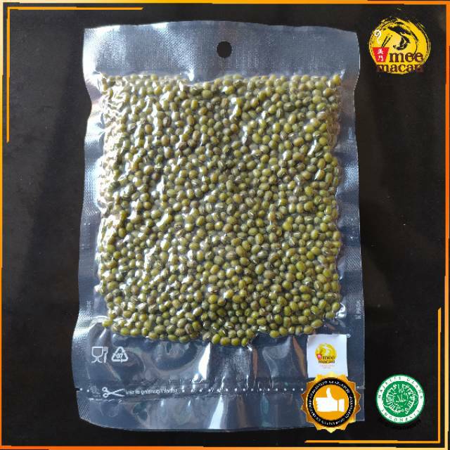 Kacang Hijau Organik Vacuum | Green Beans Ijo Alami Natural Halal MUI | Biji Mpasi Higienis