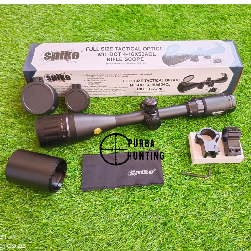 Telescope spike 4-16x50AOL - Riflescope spike 4-16x50 AOL