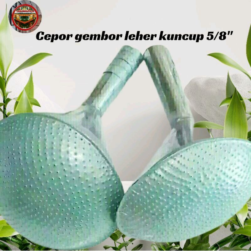 Cepor gembor leher kerucut lubang rintik halus