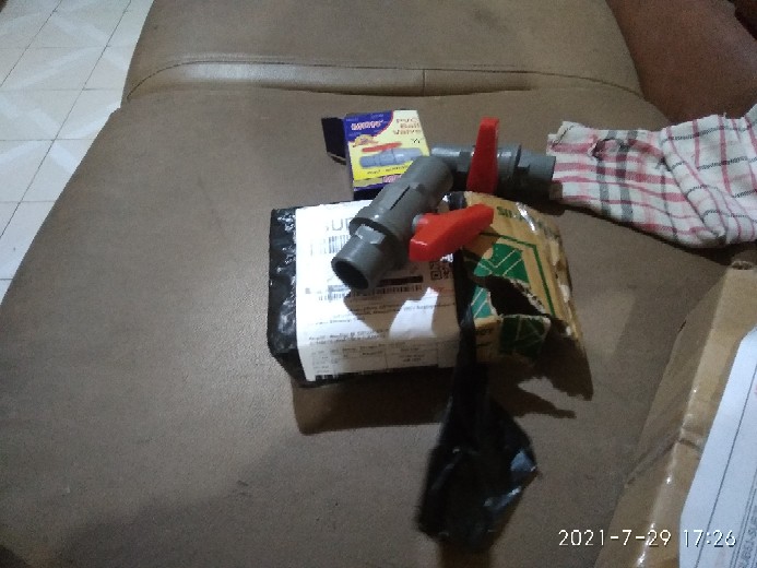 Ball Valve Pvc 1/2 Mdn