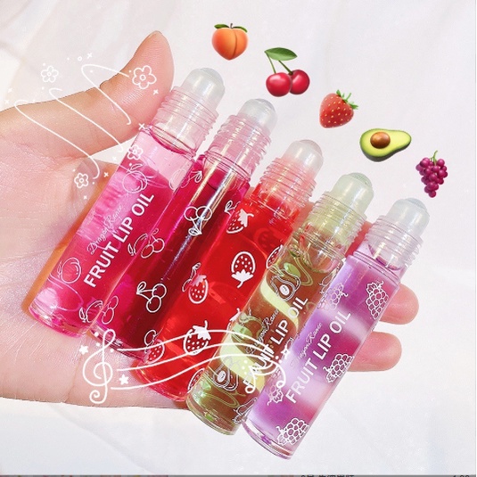 Original Single Natural Fruit Lip Oil/ Lipgloss Buah Bibir 8 ML