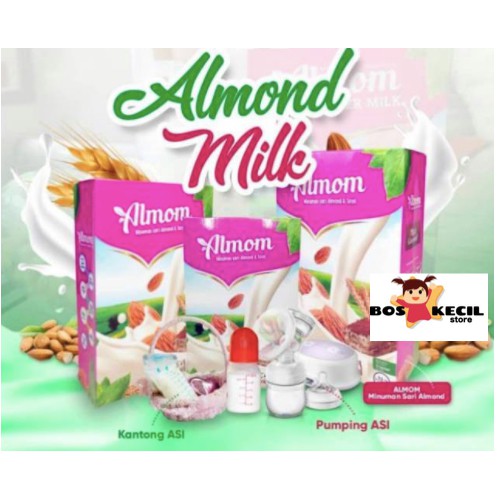 ALMOM Almond Milk Booster Asi Milk Powder Pelancar Asi