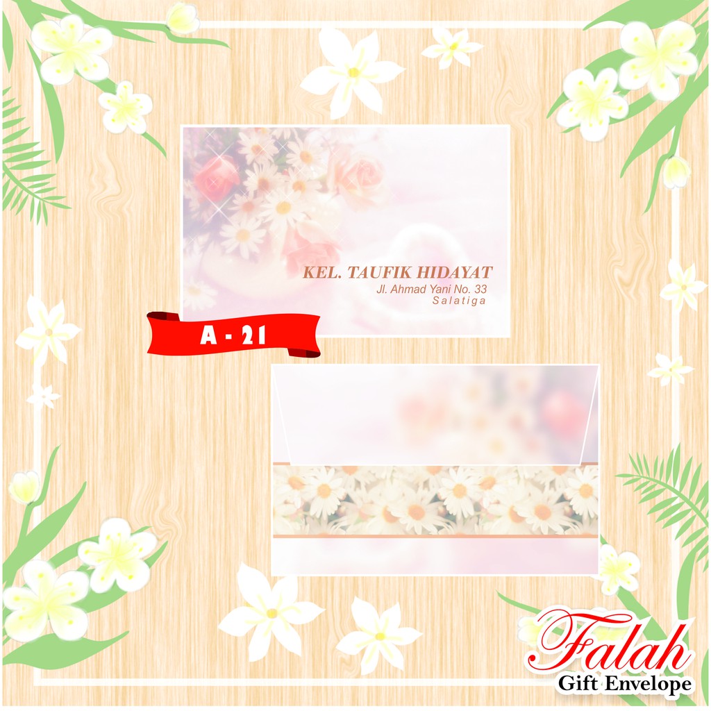 

Amplop Falah Motif A-21 Isi 50 Lembar Tanpa Tulisan