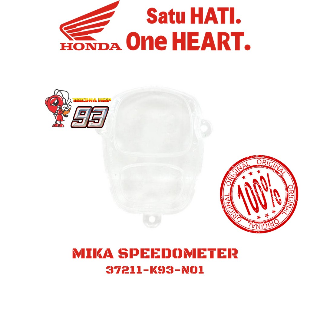 37211-K93-N01 MIKA SPEEDOMETER SCOOPY ESP K93 ORIGINAL | LENS