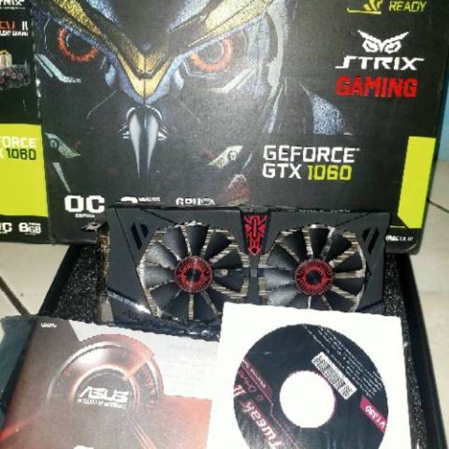 VGA ASUS GTX 1060 6GB STRIX Nvidia GeForce GTX murah graphic card vga