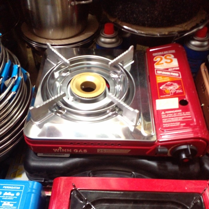 Ready - Kompor Portable Win Gas Tatakan Stainles