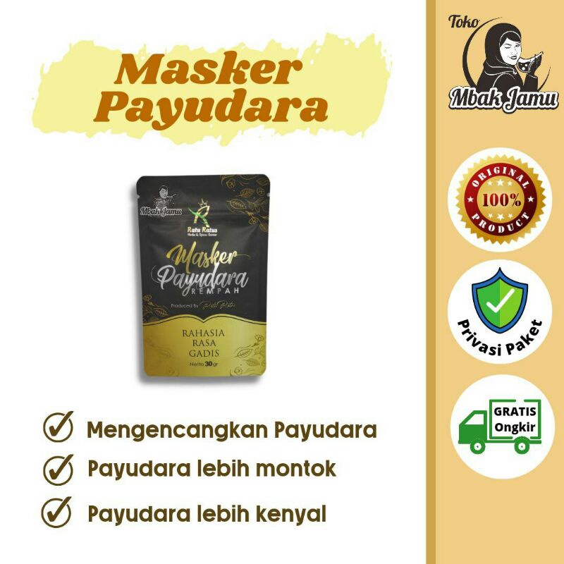 Masker Payudara Pengencang Montok Padat Berisi