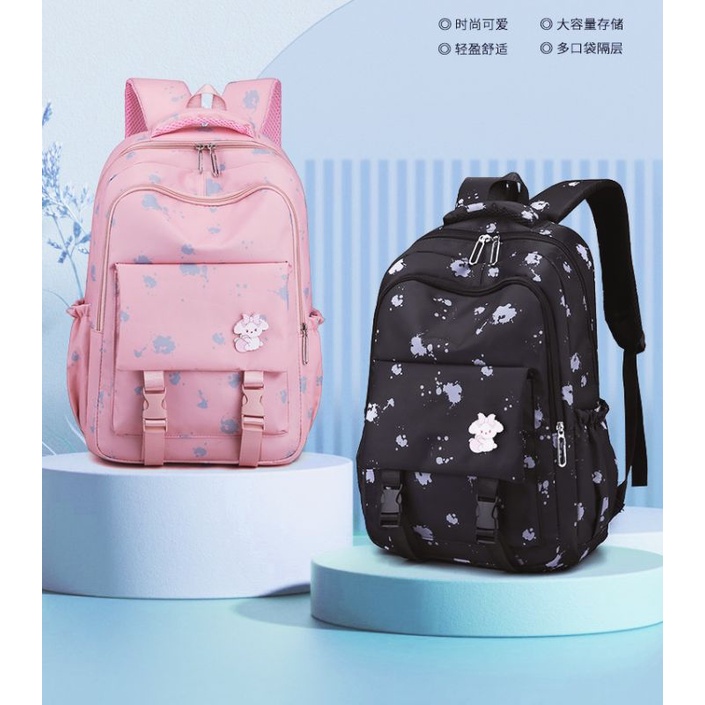 Tas Ransel Perempuan Polo Hiero Free Botol Minum 6927 Tas Wanita Import,Tas Wanita Style