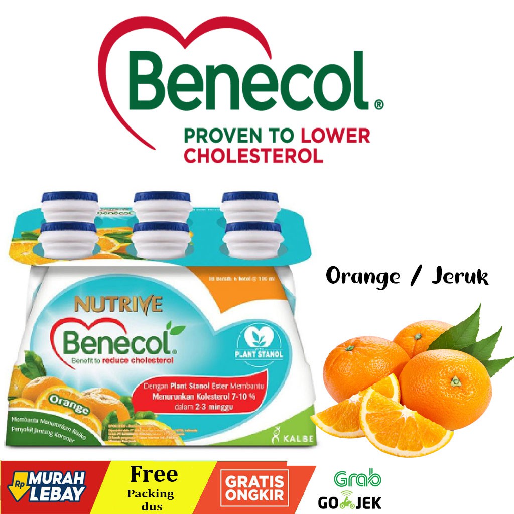 

NUTRIVE BENECOL Orange Jeruk 6x100 ml.