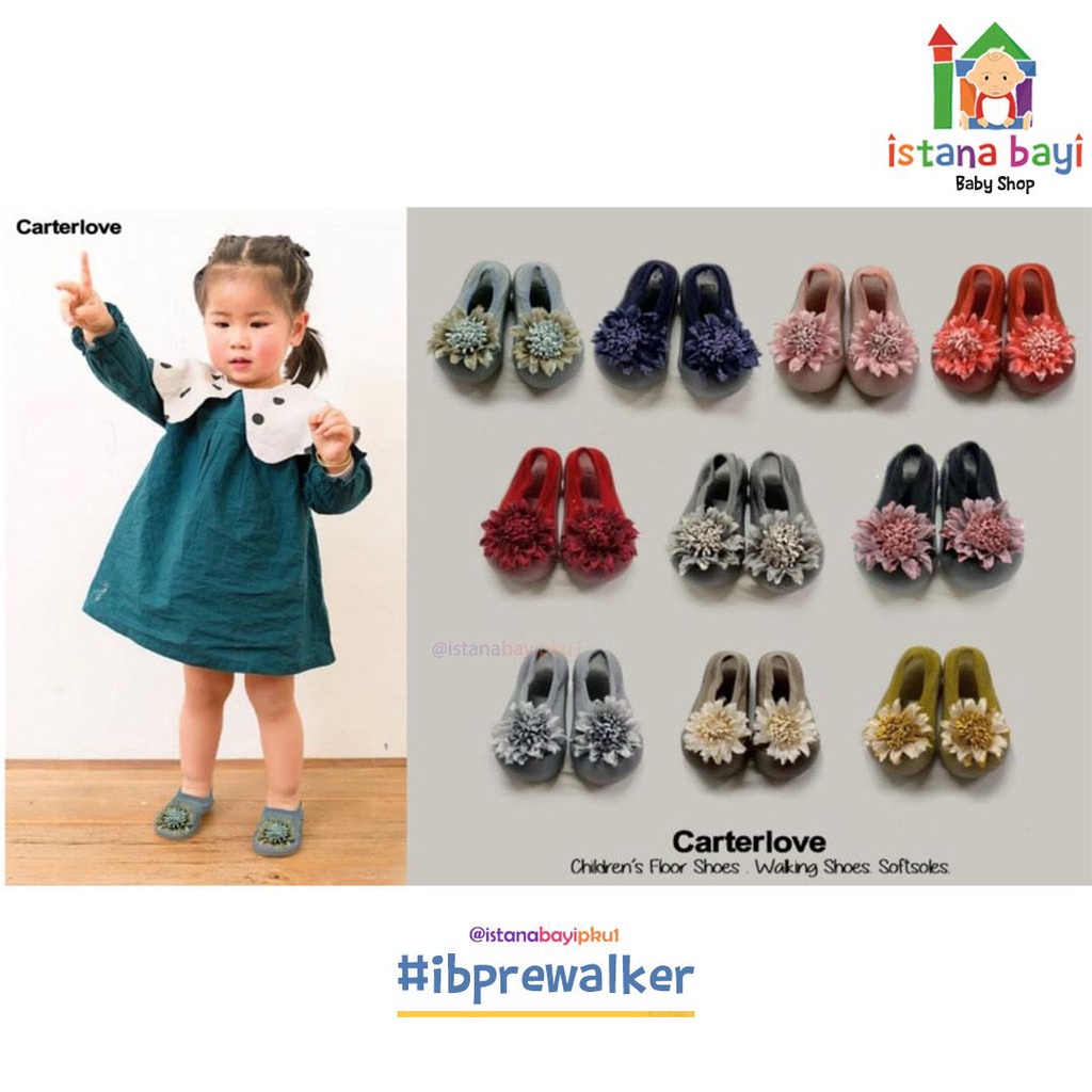 Carterlove New Skidder  3D Doll Mudpie  / Sepatu Bayi