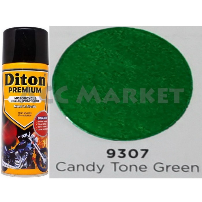 Pilox Diton Premium Pilok Pylox Hijau Candy Green 9307