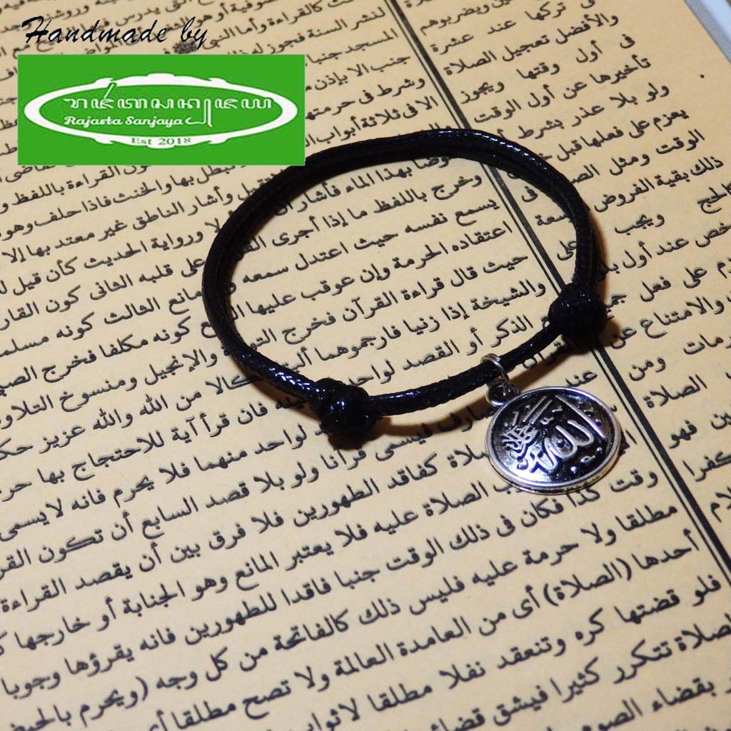 Gelang Muslim Tulisan Kaligrafi Allah