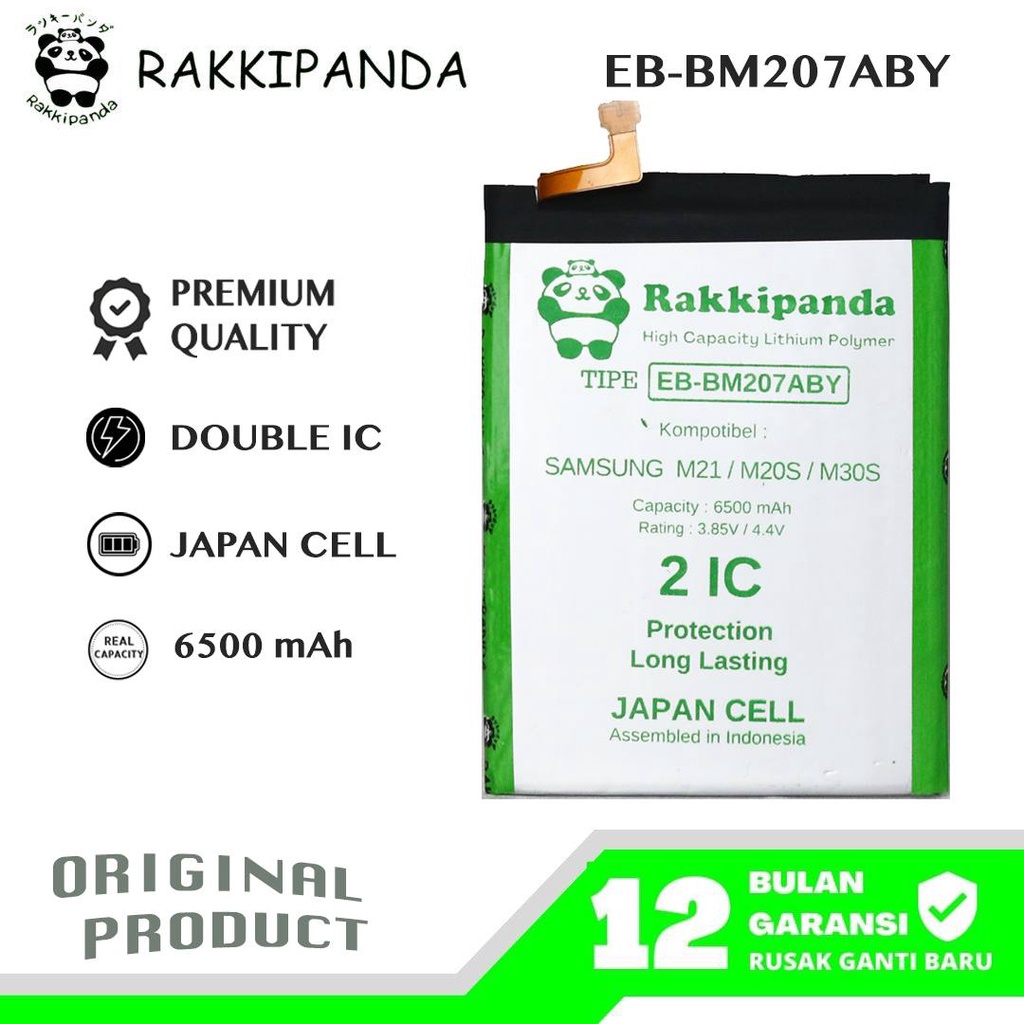 R/K- RakkiPanda - EB-BM207ABY Samsung M21 / M20S / M30S Batre Batrai Baterai