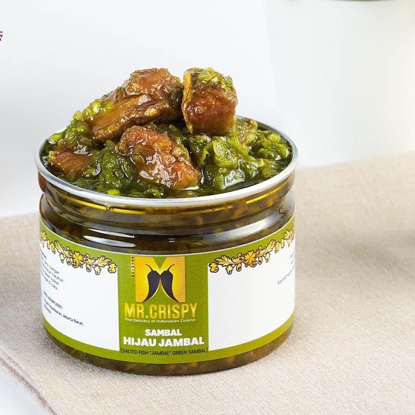 

Harga Terjangkau Sambal Hijau Jambal/ Sambel Mr.Crispy 66D...