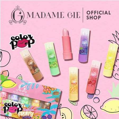 MADAME GIE color pop lip balm Fruity series