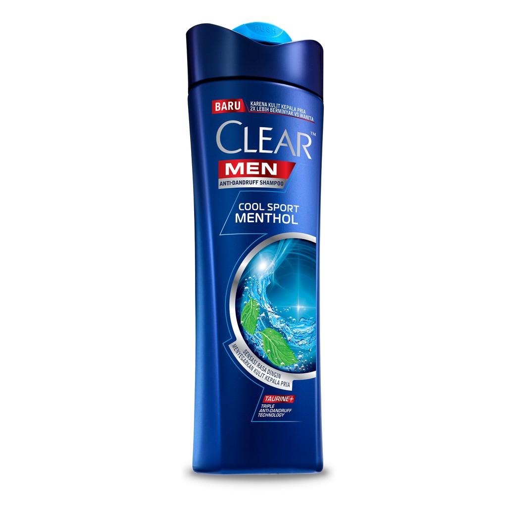 Clear Shampoo Cool Sport Menthol Men 300 ML