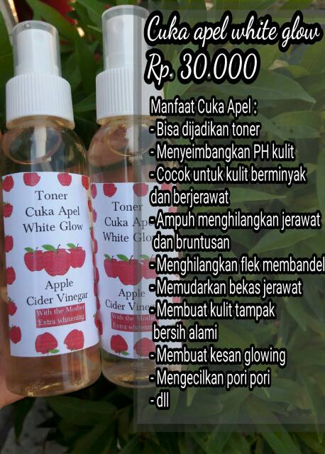 Cuka Apel White Glow Indonesia