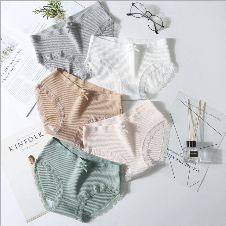 HUES.ID CD imut fashion Undies Celana Dalam Wanita Polos high quality katun import CD 2019