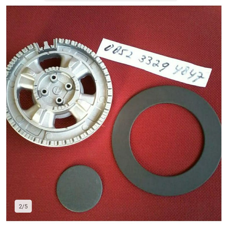 Burner Rinnai tanam Kaca Alas burner kompor Rinnai kaca spare part kompor Rinnai ori