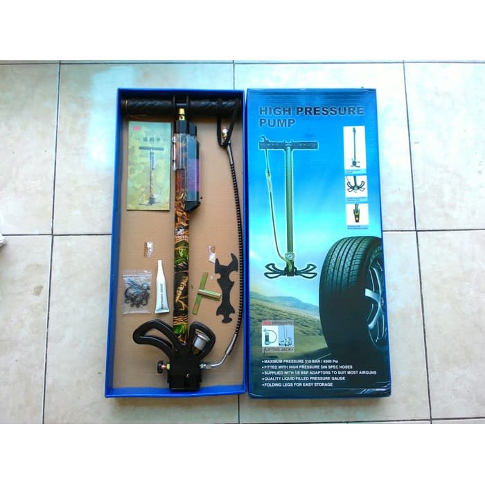 Pompa Senapan Angin PCP GX Filter Camo - Hillpump High Pressure Pump