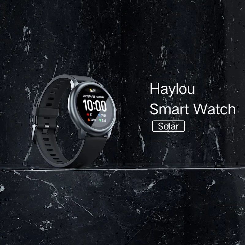 Haylou Solar LS05 Smartwatch Global Version TFT Touch Screen Free Screen Protector