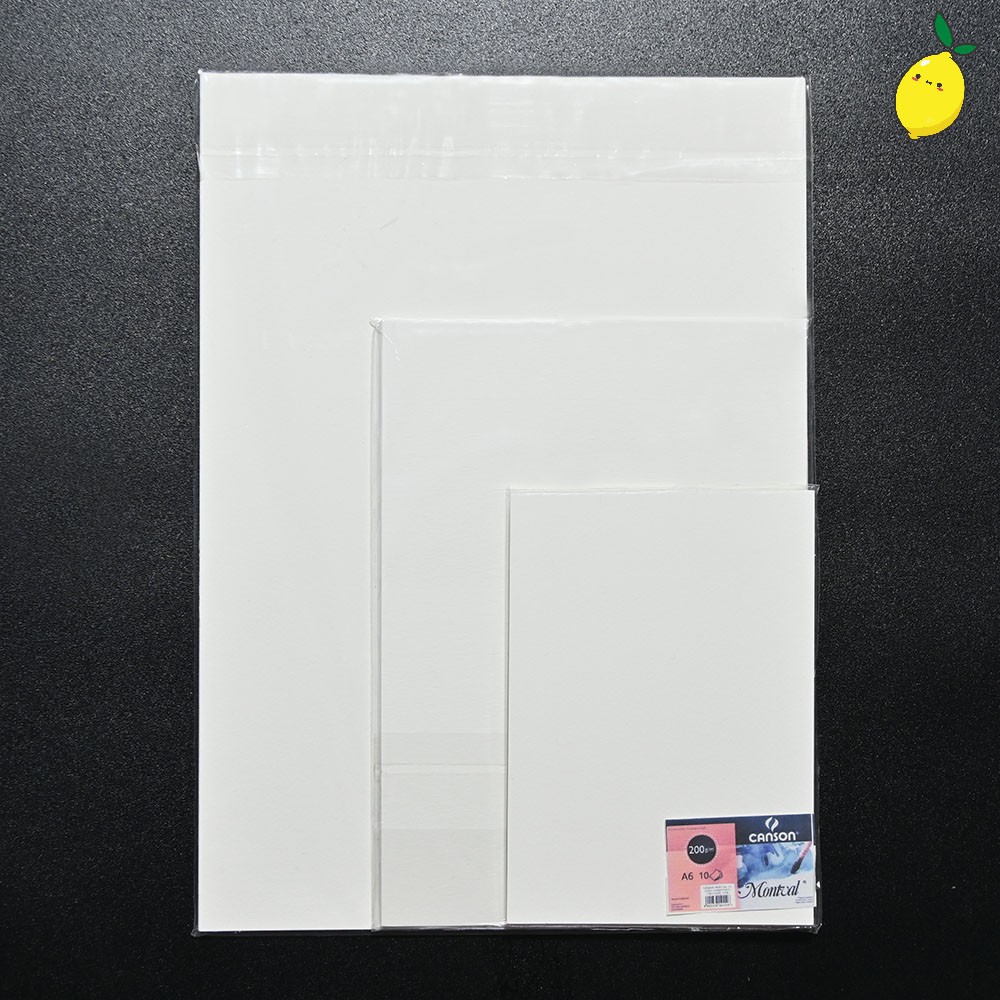 

Canson Montval Watercolour Paper A6 A5 A4 200 gsm - 10 sheet