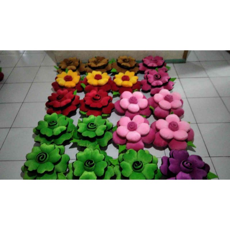 (RS)BANTAL SOFA BUNGA MAWAR BANTAL SOFA VIRAL BANTAL SOFA MAWAR