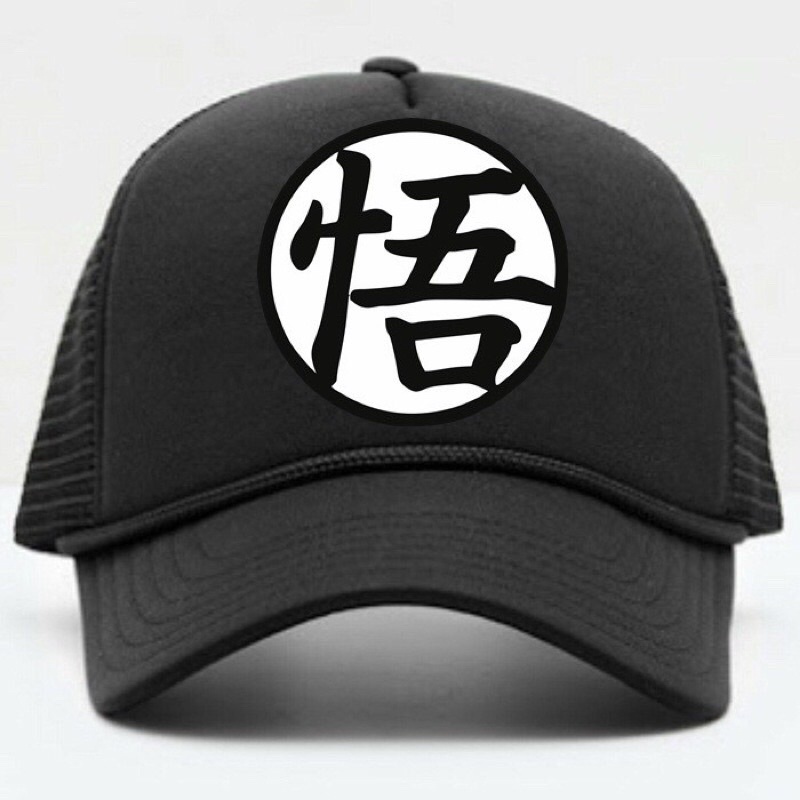 Topi Trucker Dragon Ball Hitam