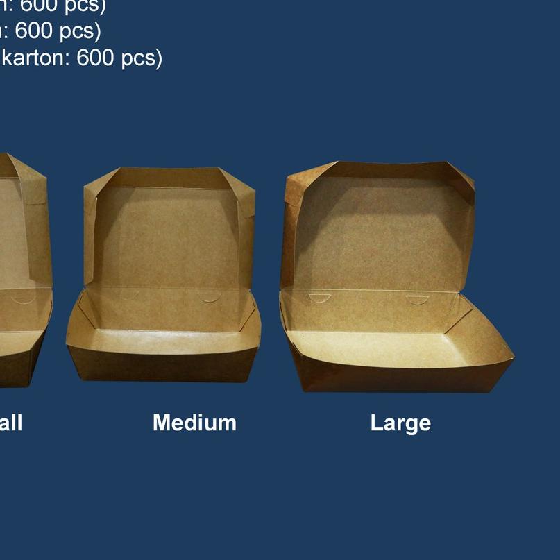 Paper Lunch Box Craft L