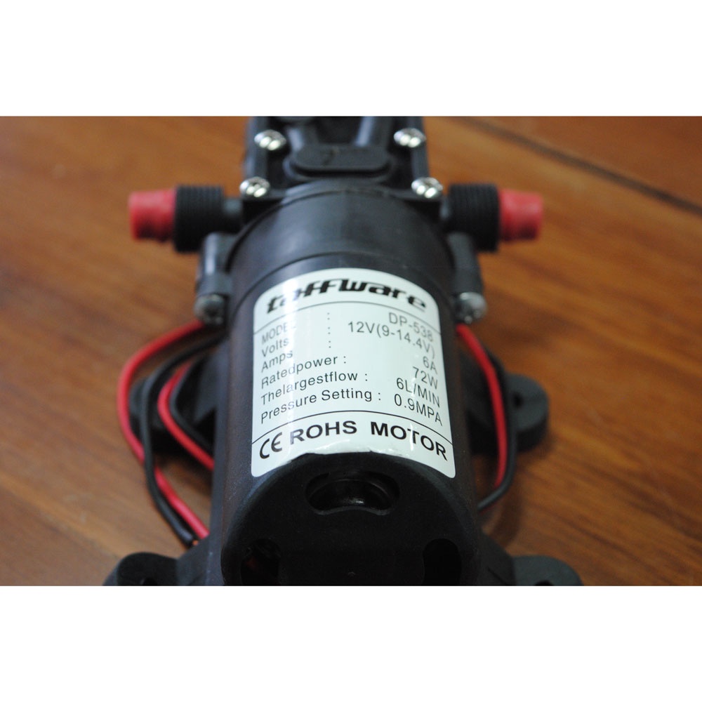 Pompa Air mini DC 12V 72W (Pressure: 0.90MPA (MAX 130PSI) DP-538