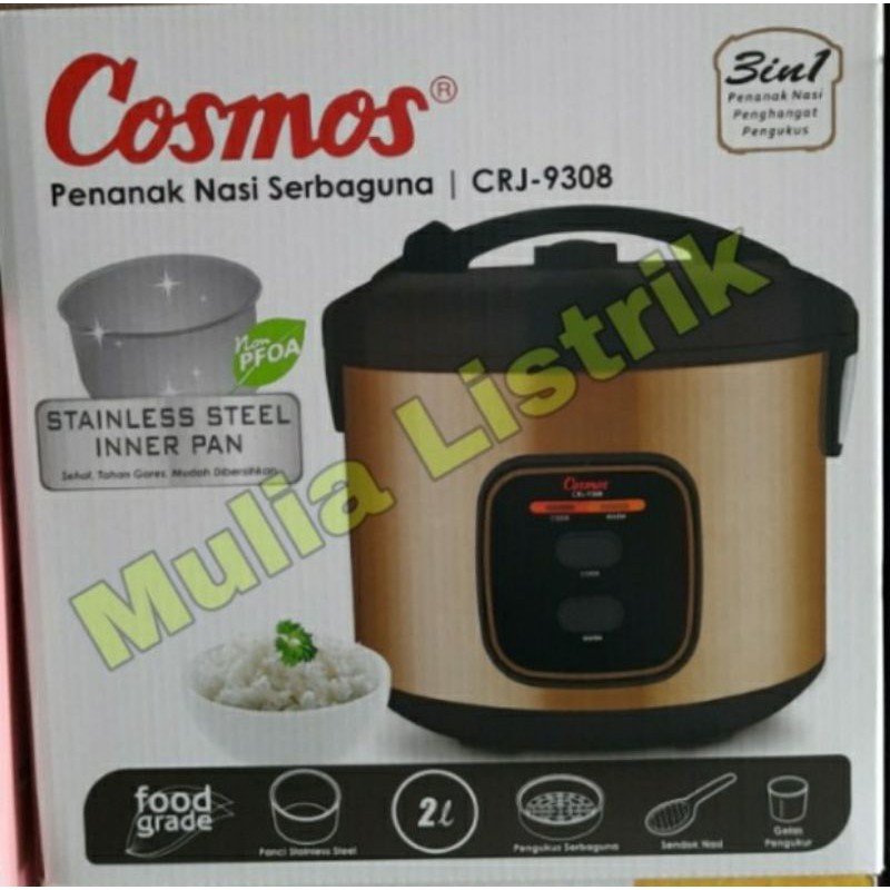 Magicom COSMOS Stainless Crj9308 Rice Cooker COSMOS 2L