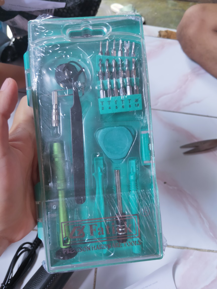 Dmr Obeng Set Fatick Dk-7067 High Quality 26 In 1 Hp Repair Tools