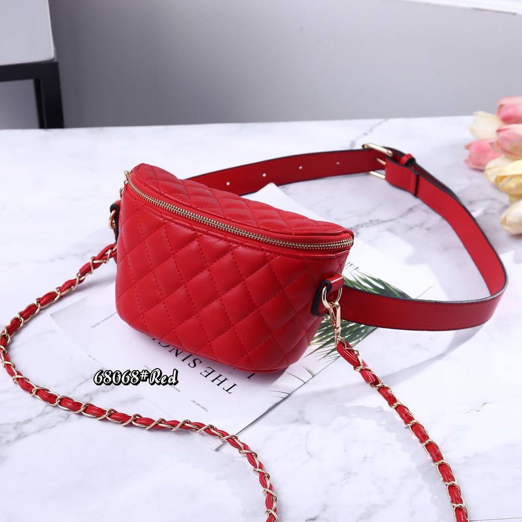 PROMO WAIST BAG SLING BAG TAS PINGGANG BISA SEGALA FUNGSI TAS BATAM IMPORT MURAH